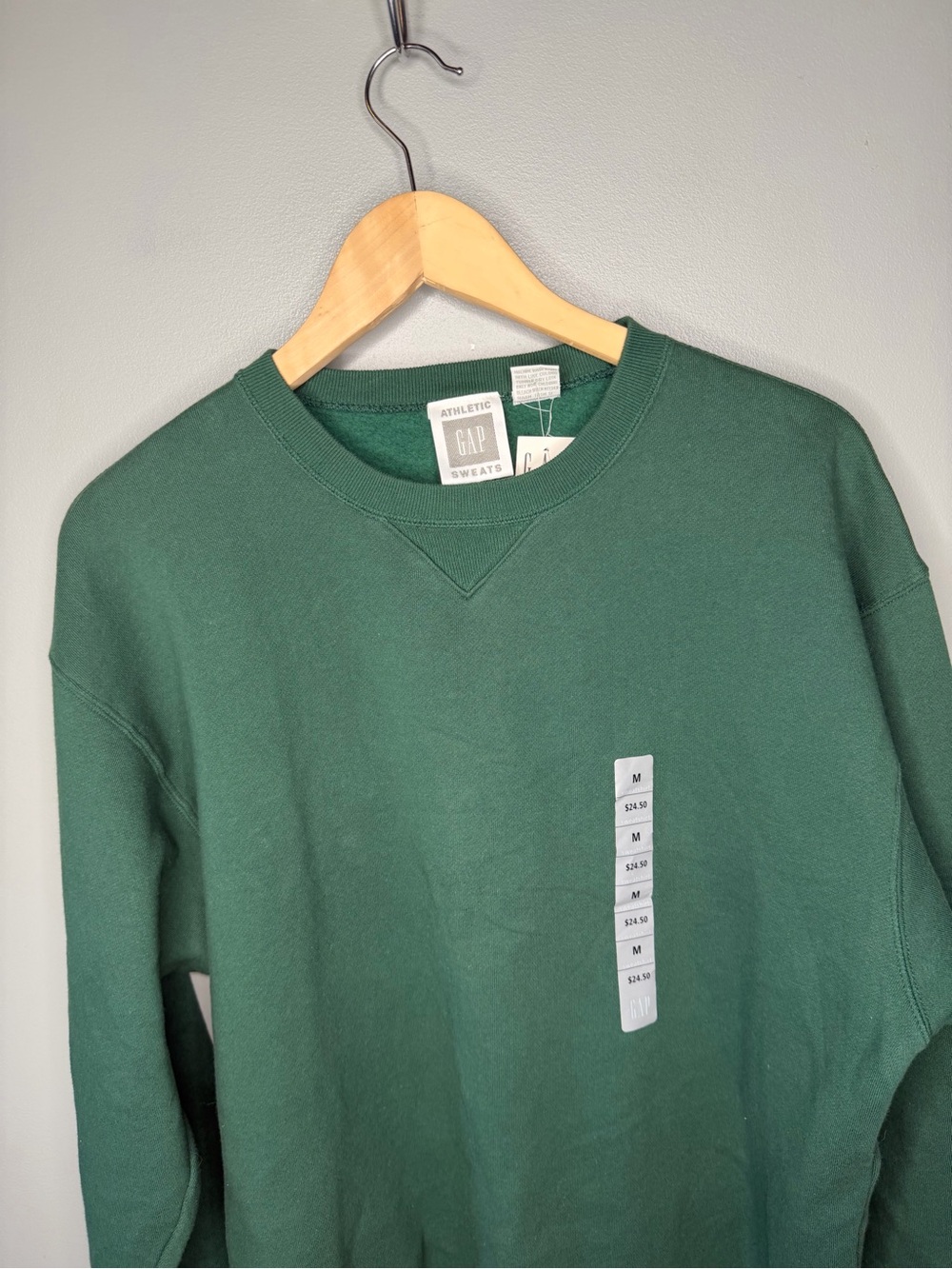 NWT Vintage Deadstock 90s Athletic Gap Sweats Crewneck Sweatshirt - Picture 4 of 10